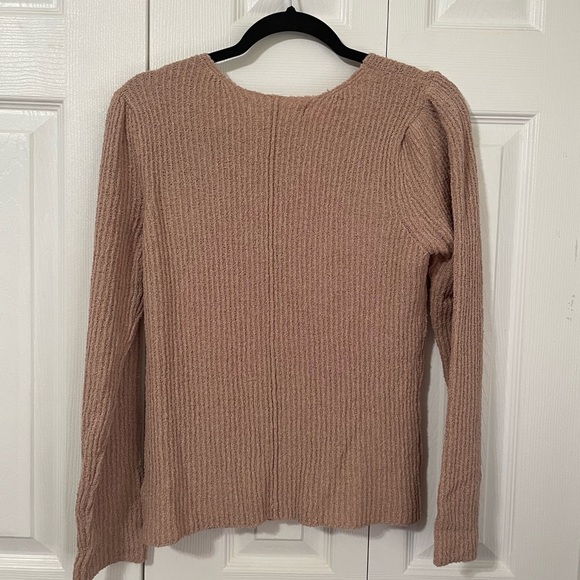 Saltwater Luxe Blush Fitted Sweater size XL - Picture 7 of 10